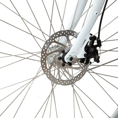 Iconic electric ebike ultralight front brake view