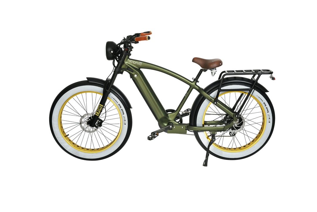 e bike pedelec cruiser Iconic Electric Cruiser – Iconic Ebikes