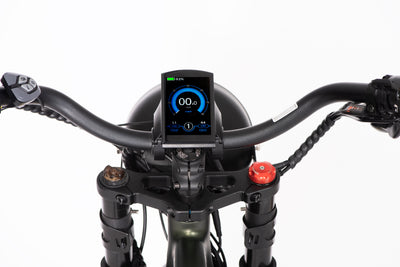 Iconic Electric ebike display view long
