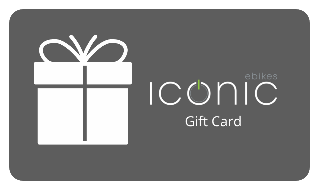 Electronic Gift Card for Iconic Ebikes & Accessories